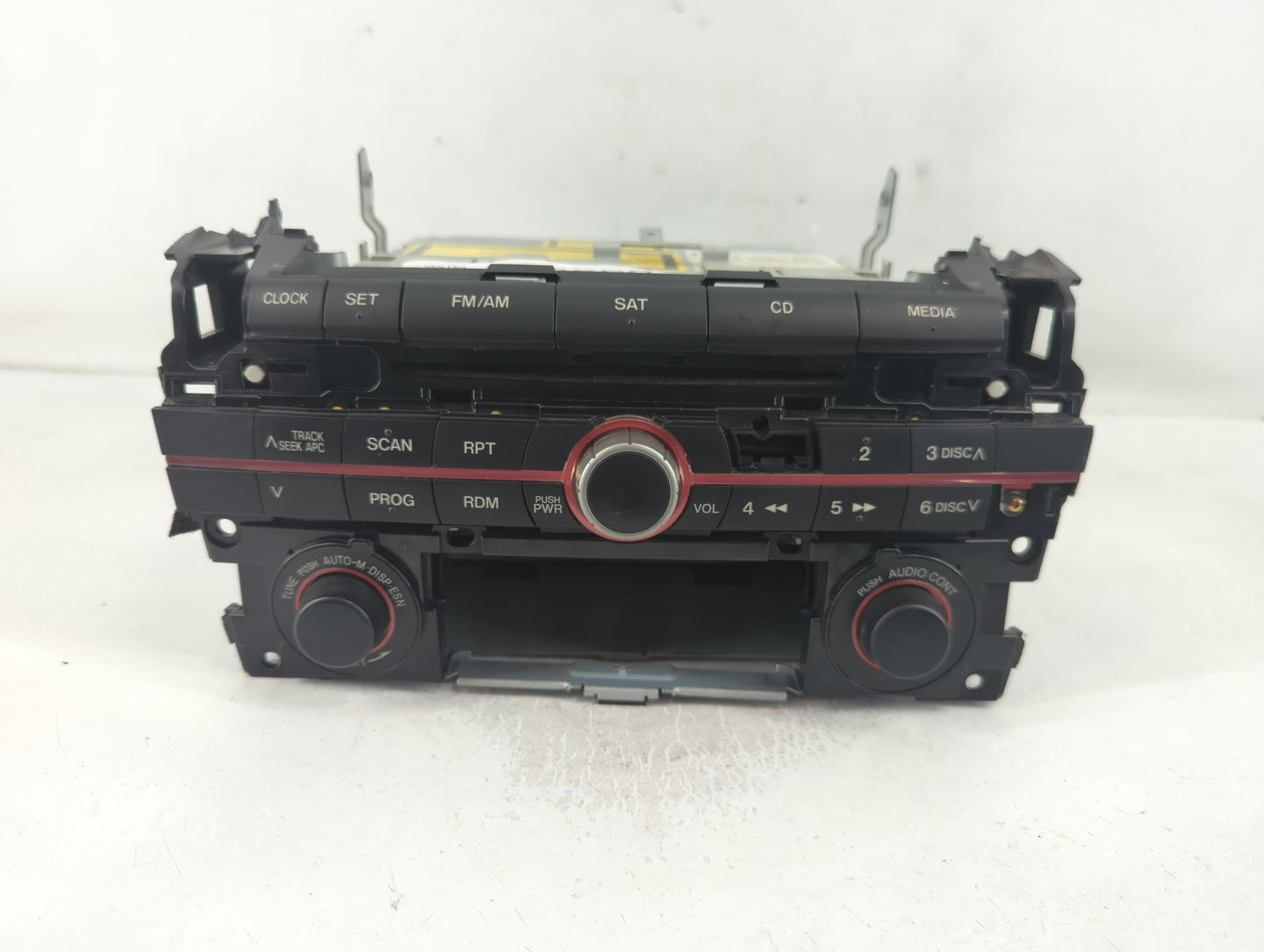 2006-2007 Mazda 3 Radio AM FM Cd Player Receiver Replacement P/N:14794078 Fits Fits 2006 2007 OEM Used Auto Parts - Oemuseda