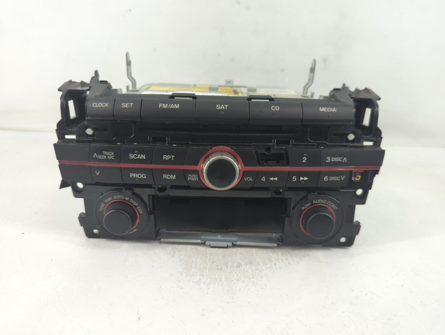 2006-2007 Mazda 3 Radio AM FM Cd Player Receiver Replacement P/N:14794078 Fits Fits 2006 2007 OEM Used Auto Parts - Oemuseda