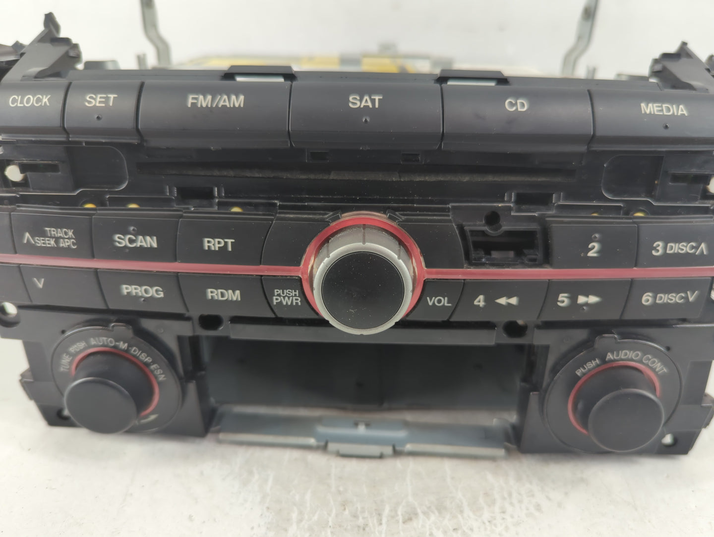 2006-2007 Mazda 3 Radio AM FM Cd Player Receiver Replacement P/N:14794078 Fits Fits 2006 2007 OEM Used Auto Parts - Oemuseda