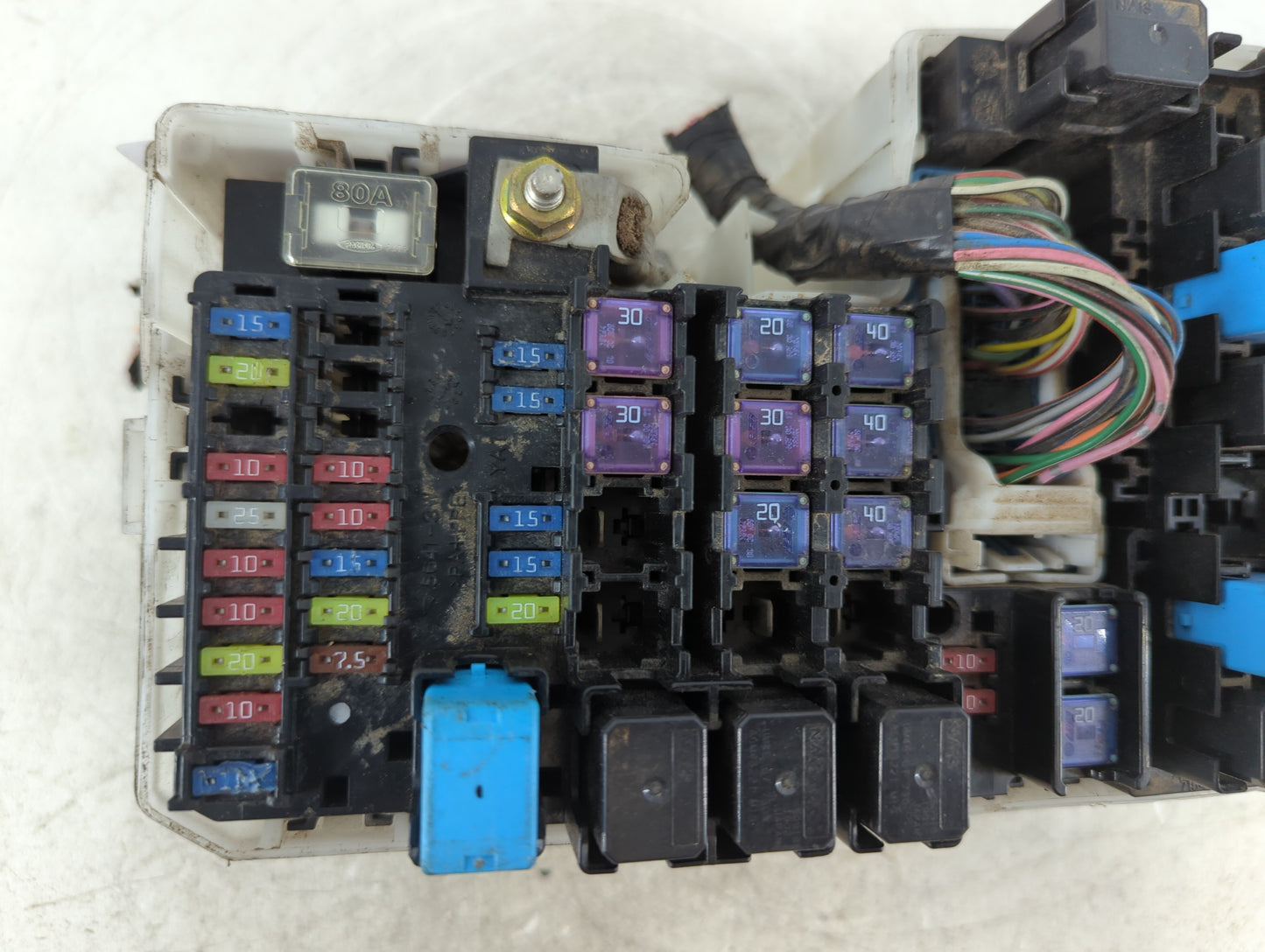 2006-2007 Mazda 5 Fusebox Fuse Box Panel Relay Module P/N:5641-3W Fits Fits 2006 2007 OEM Used Auto Parts - Oemusedautoparts