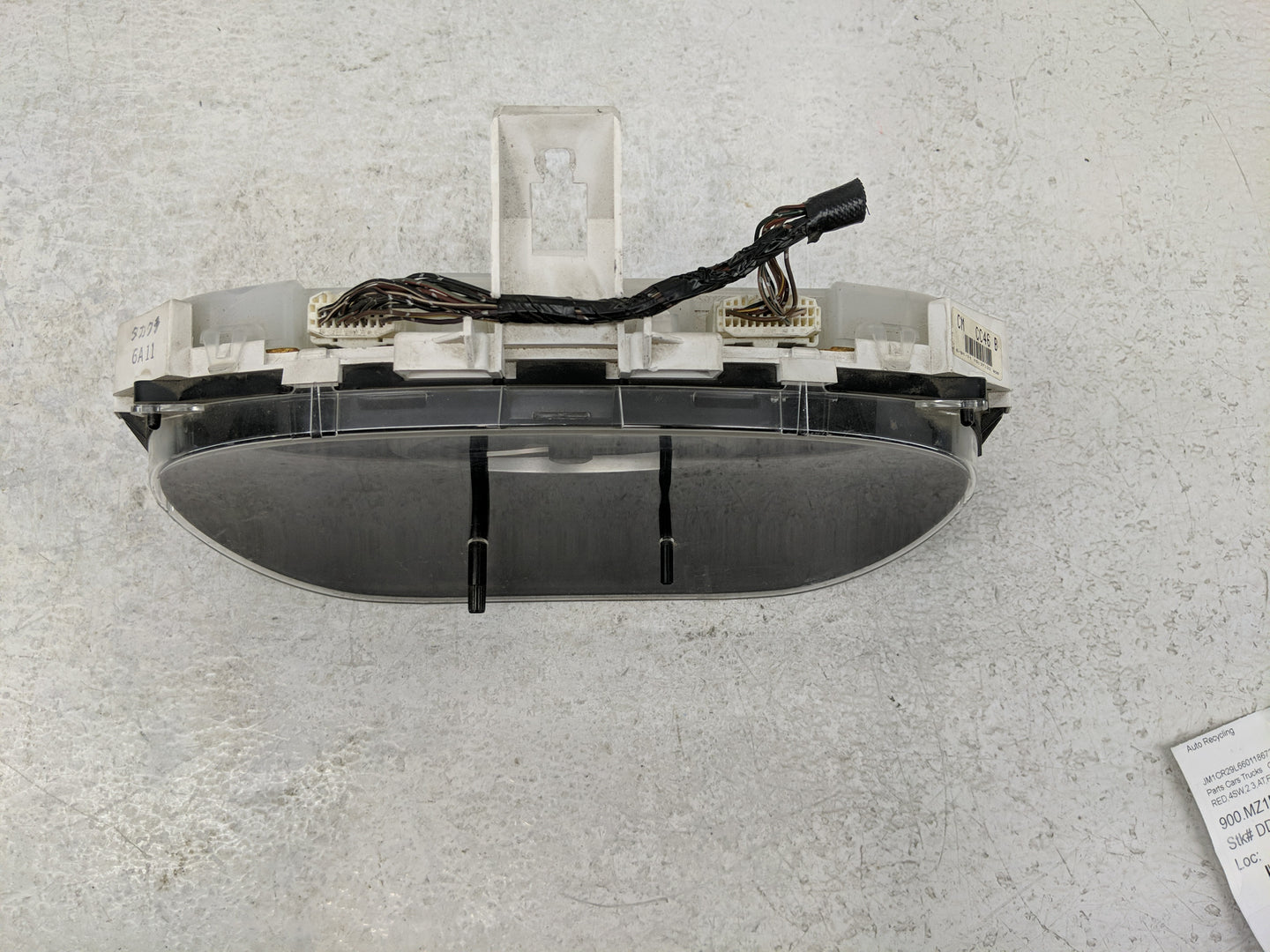 2006-2007 Mazda 5 Instrument Cluster Speedometer Gauges Fits Fits 2006 2007 OEM Used Auto Parts - Oemusedautoparts1.com