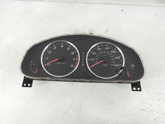2006-2007 Mazda 6 Instrument Cluster Speedometer Gauges Fits Fits 2006 2007 OEM Used Auto Parts - Oemusedautoparts1.com