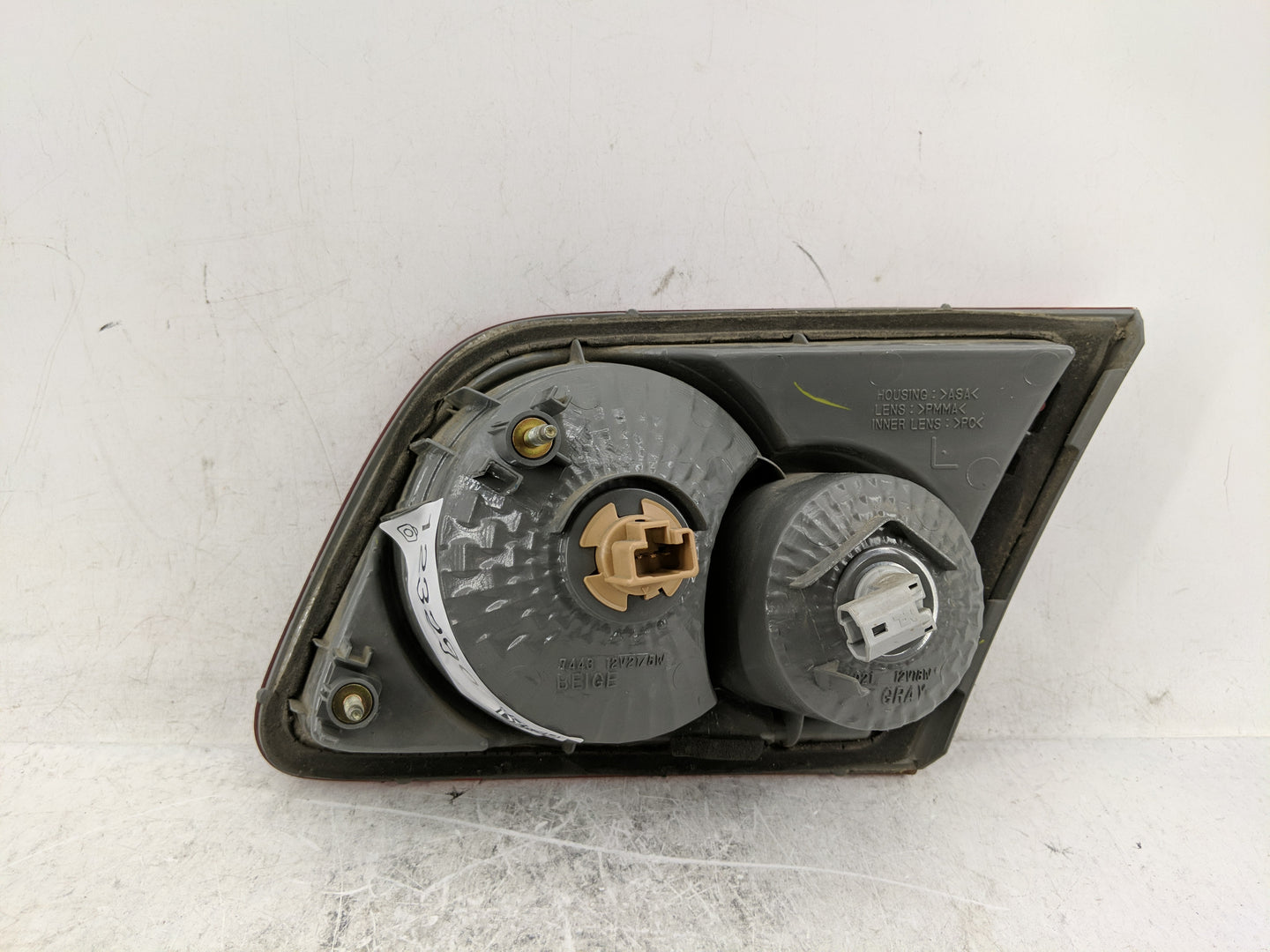 2006-2007 Mazda 6 Tail Light Assembly Driver Left OEM Fits Fits 2006 2007 OEM Used Auto Parts - Oemusedautoparts1.com