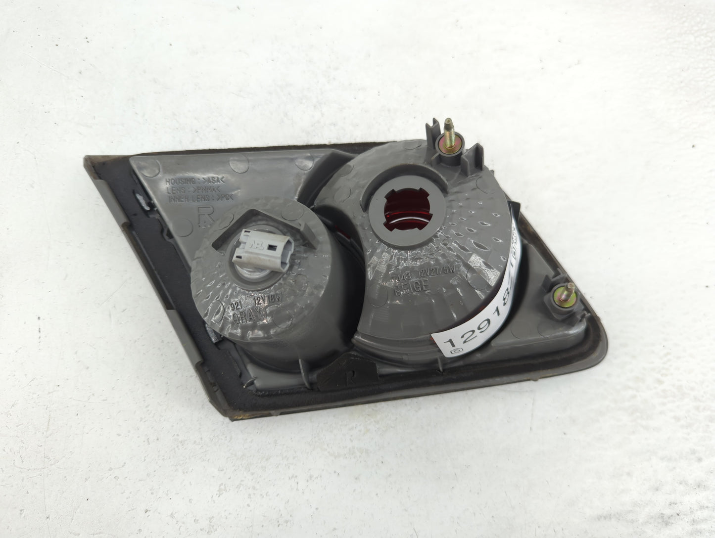 2006-2007 Mazda 6 Tail Light Assembly Passenger Right OEM Fits Fits 2006 2007 OEM Used Auto Parts - Oemusedautoparts1.com