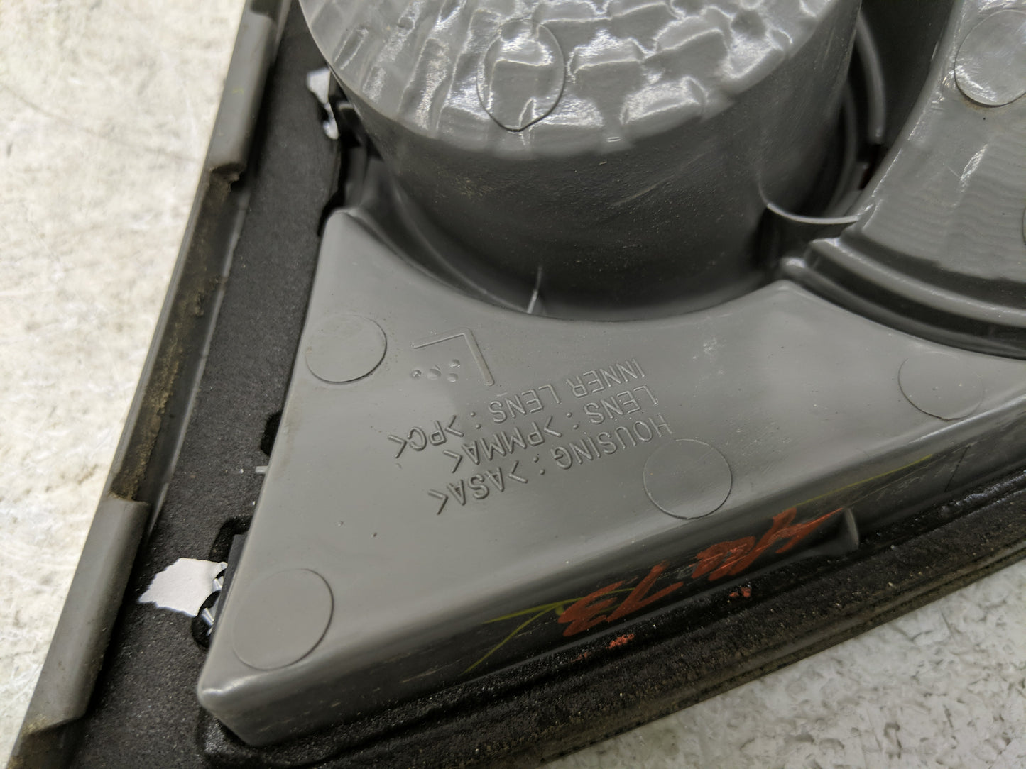 2006-2007 Mazda 6 Tail Light Assembly Driver Left OEM Fits Fits 2006 2007 OEM Used Auto Parts - Oemusedautoparts1.com