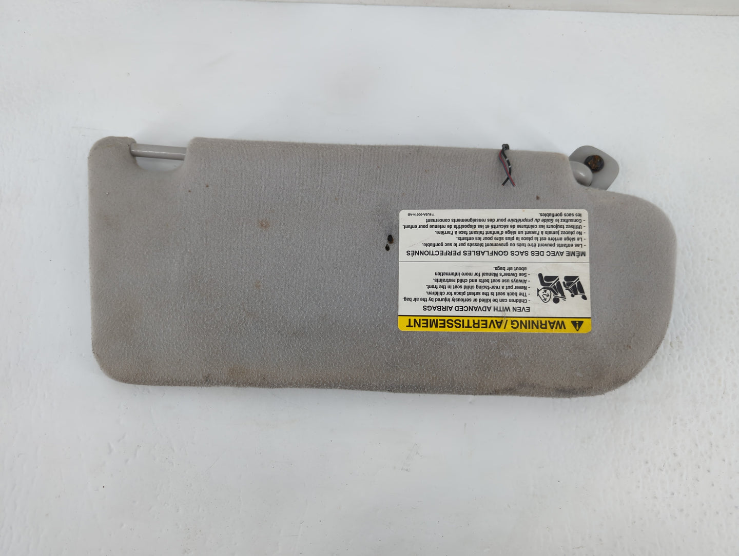 2006-2007 Mazda 6 Sun Visor Shade Replacement Driver Left Mirror Fits Fits 2006 2007 OEM Used Auto Parts - Oemusedautoparts1