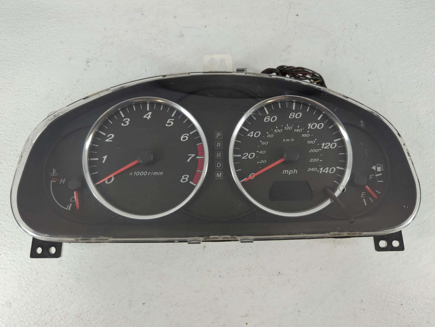 2006-2007 Mazda 6 Instrument Cluster Speedometer Gauges P/N:GR1L 55430 Fits Fits 2006 2007 OEM Used Auto Parts - Oemusedauto