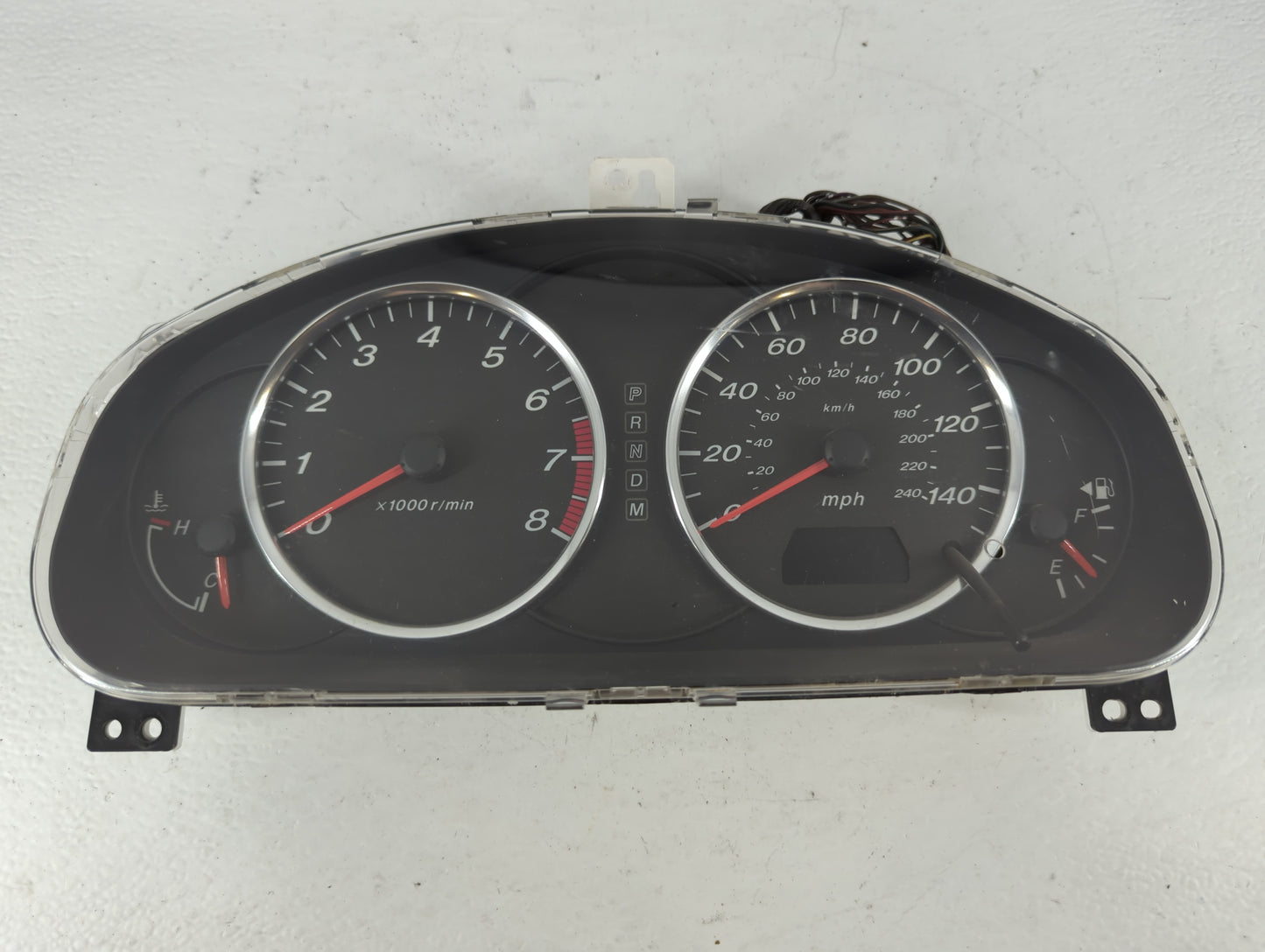 2006-2007 Mazda 6 Instrument Cluster Speedometer Gauges P/N:GR1L 55430 Fits Fits 2006 2007 OEM Used Auto Parts - Oemusedauto
