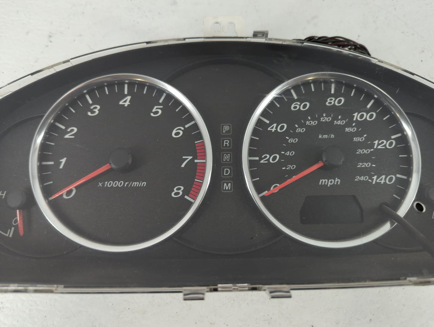 2006-2007 Mazda 6 Instrument Cluster Speedometer Gauges P/N:GR1L 55430 Fits Fits 2006 2007 OEM Used Auto Parts - Oemusedauto