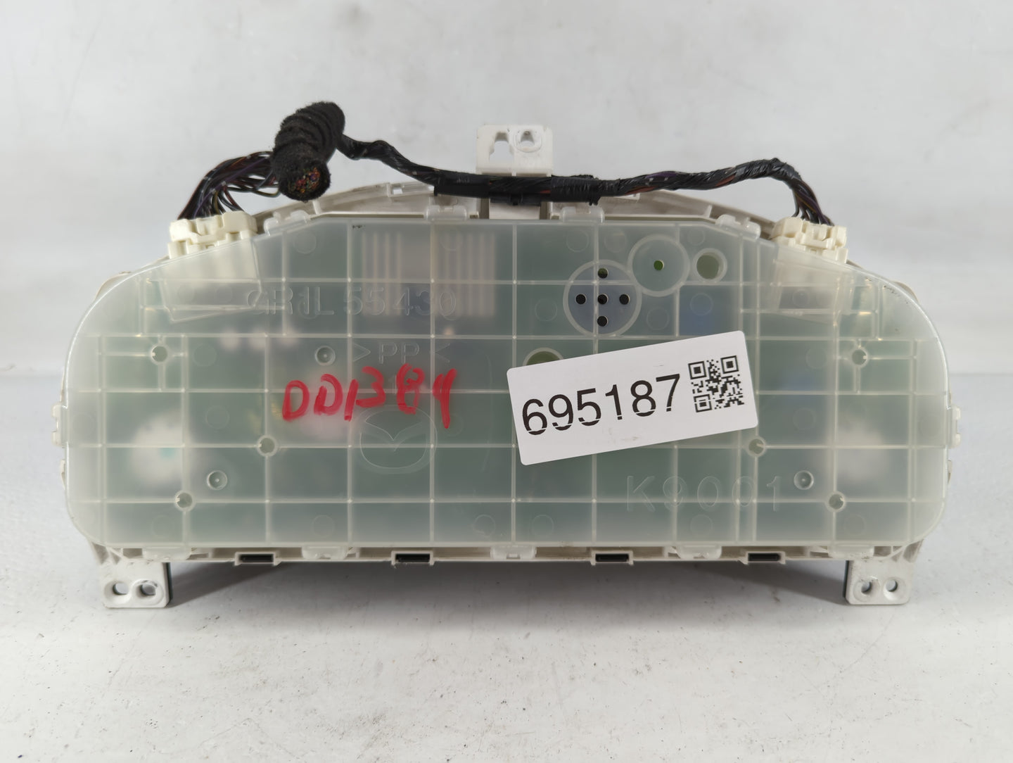 2006-2007 Mazda 6 Instrument Cluster Speedometer Gauges P/N:GR1L 55430 Fits Fits 2006 2007 OEM Used Auto Parts - Oemusedauto