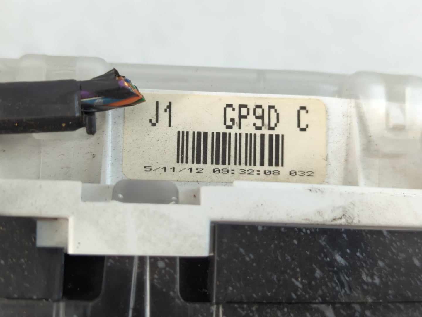 2006-2007 Mazda 6 Instrument Cluster Speedometer Gauges P/N:GP9D C Fits Fits 2006 2007 OEM Used Auto Parts - Oemusedautopart