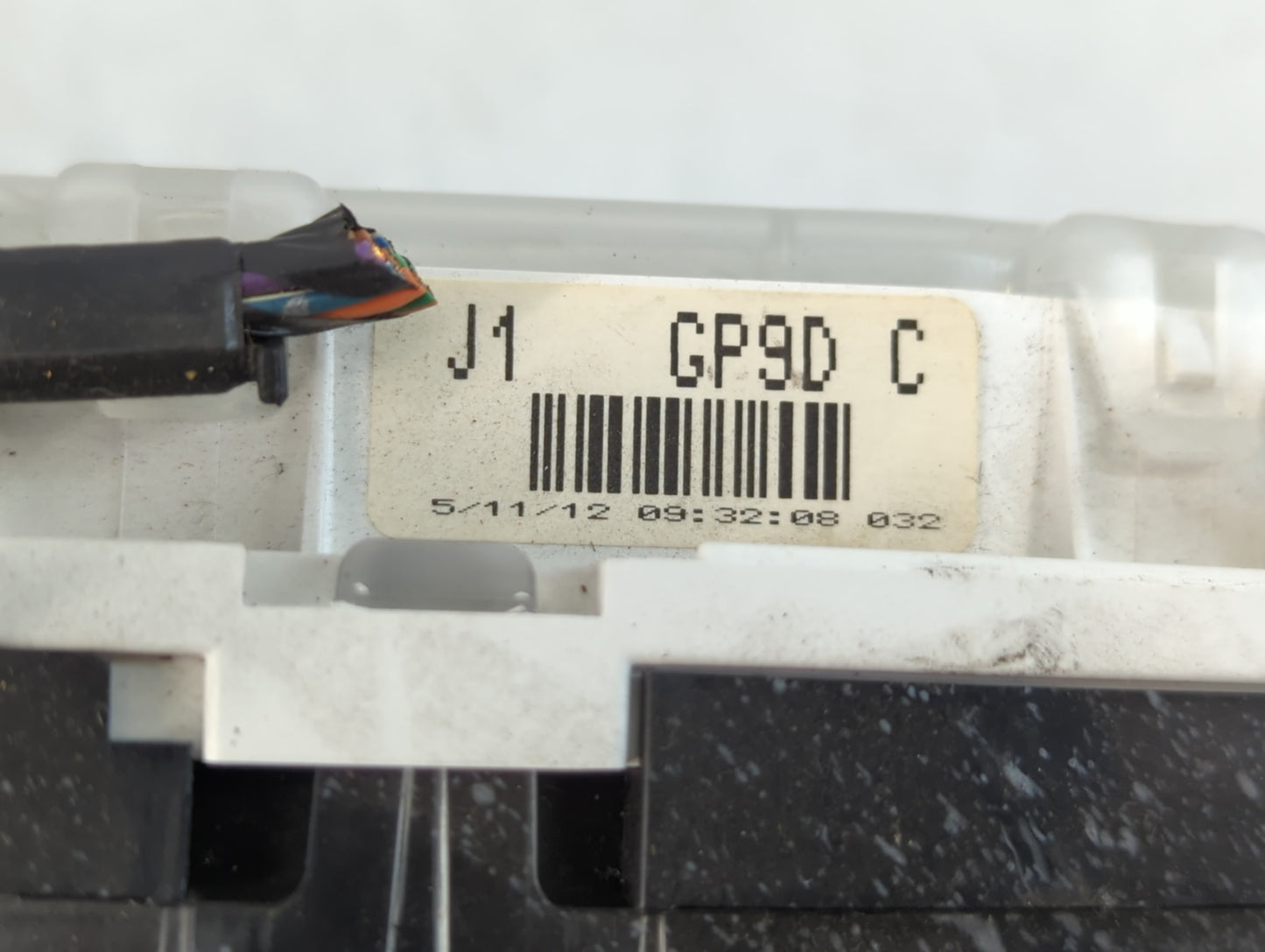 2006-2007 Mazda 6 Instrument Cluster Speedometer Gauges P/N:GP9D C Fits Fits 2006 2007 OEM Used Auto Parts - Oemusedautopart