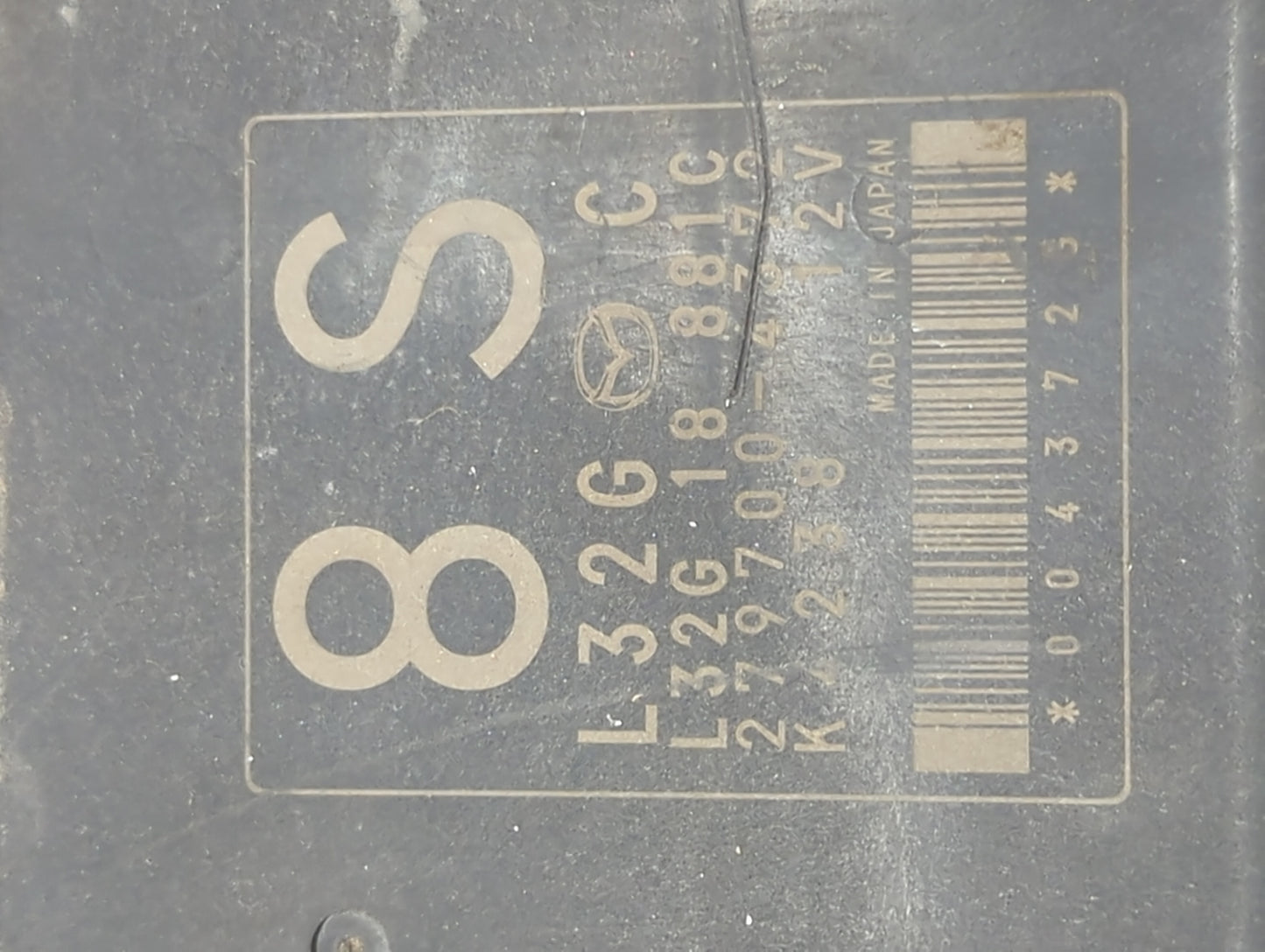 2006 Mazda Mazda3 PCM Engine Control Computer ECU ECM PCU OEM P/N:L32G-18-881C 2797000-4737 Fits OEM Used Auto Parts - Oemus