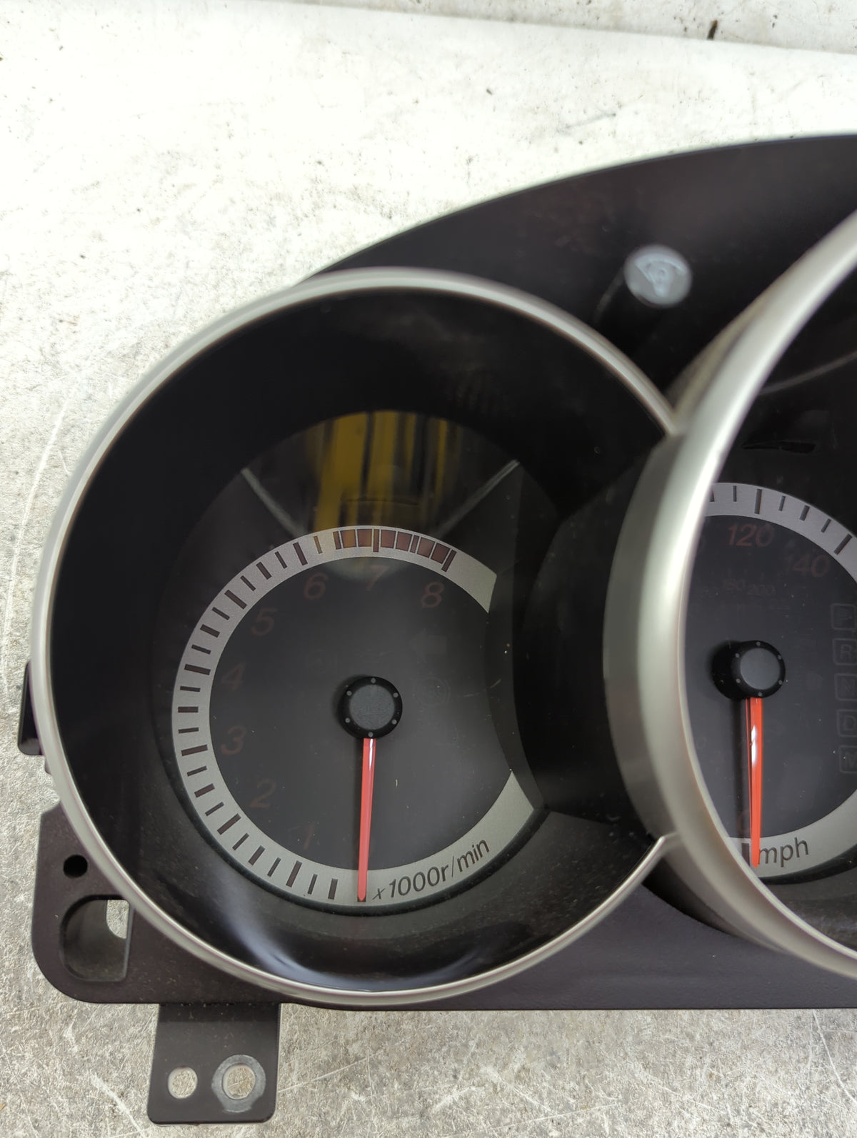 2006 Mazda Mazda3 Instrument Cluster Speedometer Gauges P/N:42 BN8J A Miles: Fits Fits 2004 2005 OEM Used Auto Parts - Oemus