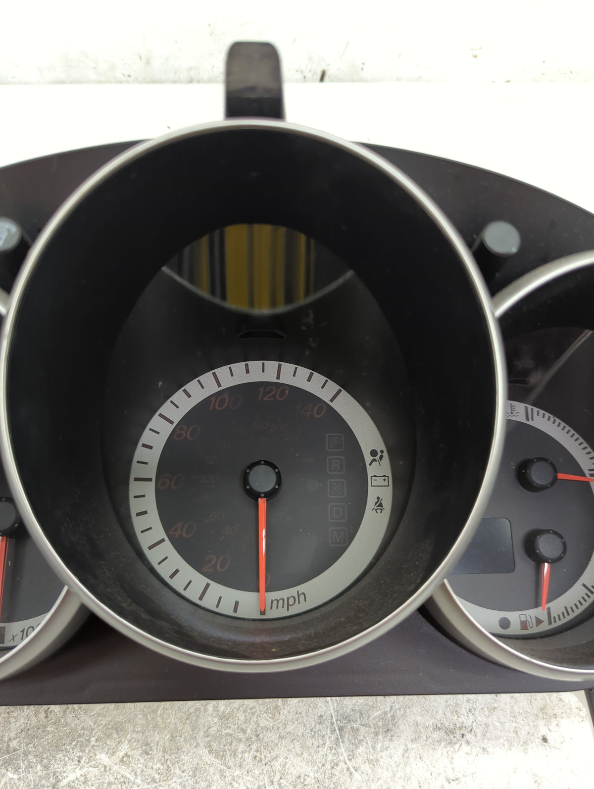 2006 Mazda Mazda3 Instrument Cluster Speedometer Gauges P/N:42 BN8J A Miles: Fits Fits 2004 2005 OEM Used Auto Parts - Oemus