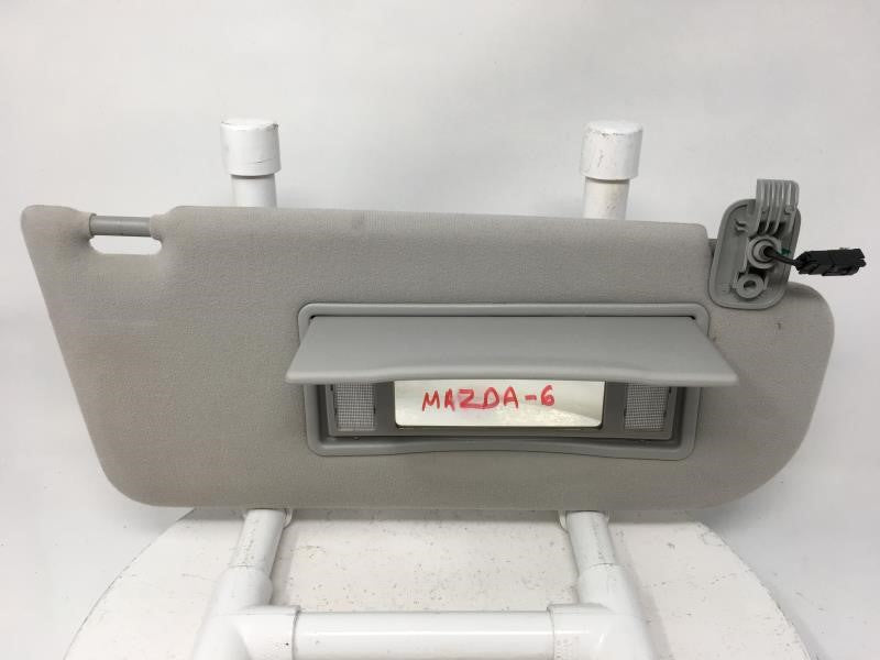 2006 Mazda Mazda6 Sun Visor Shade Replacement Passenger Right Mirror Fits OEM Used Auto Parts - Oemusedautoparts1.com