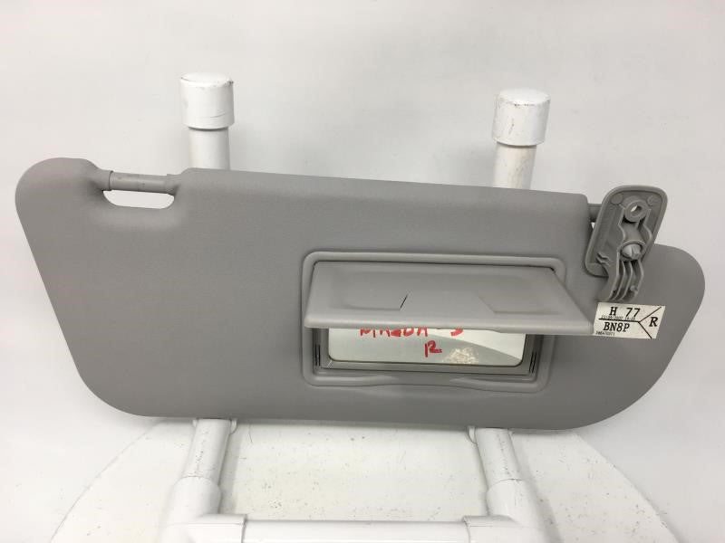 2006 Mazda Mazda 3 Sun Visor Shade Replacement Passenger Right Mirror Fits OEM Used Auto Parts - Oemusedautoparts1.com