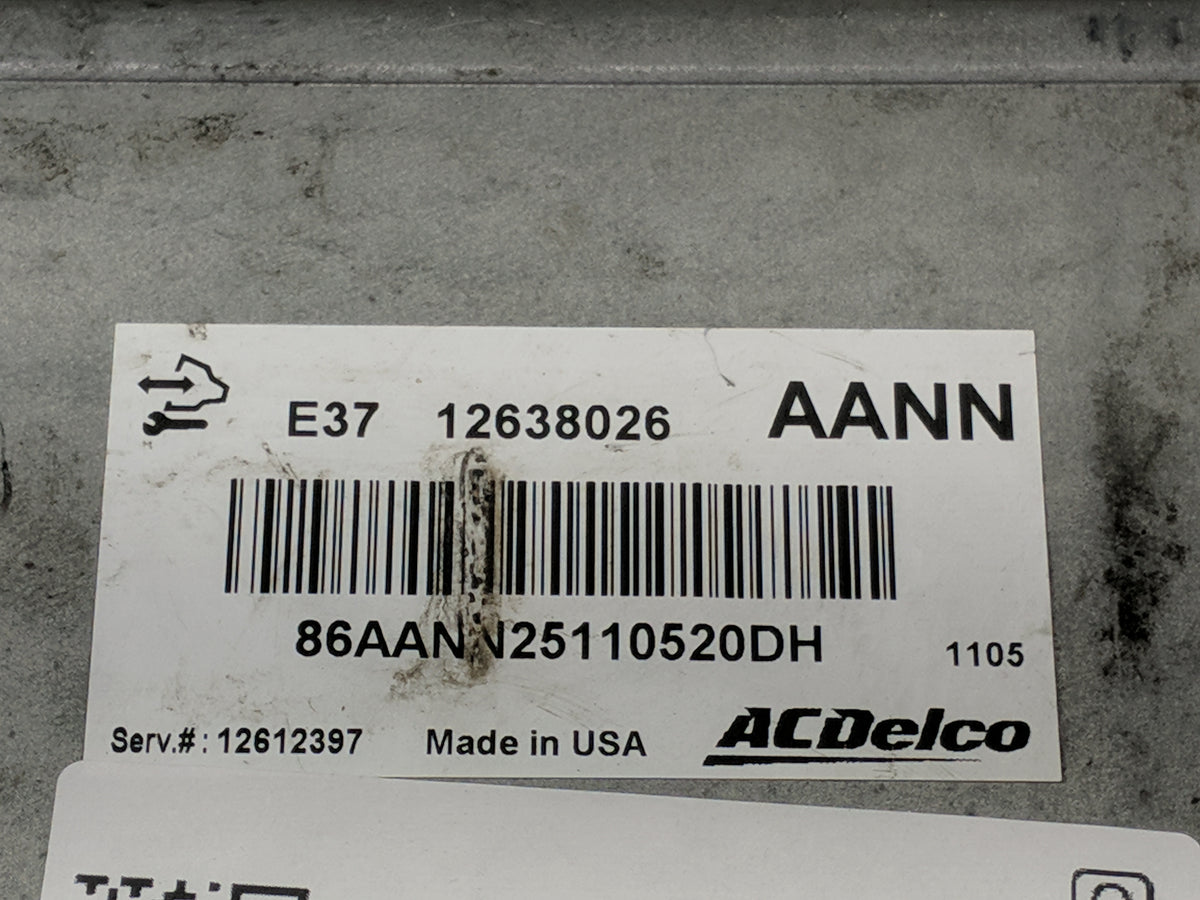 2006 Mazda Mazda B-2300 PCM Engine Control Computer ECU ECM PCU OEM P/N:12638026 12612397 Fits Fits 2007 2008 2009 2010 2011