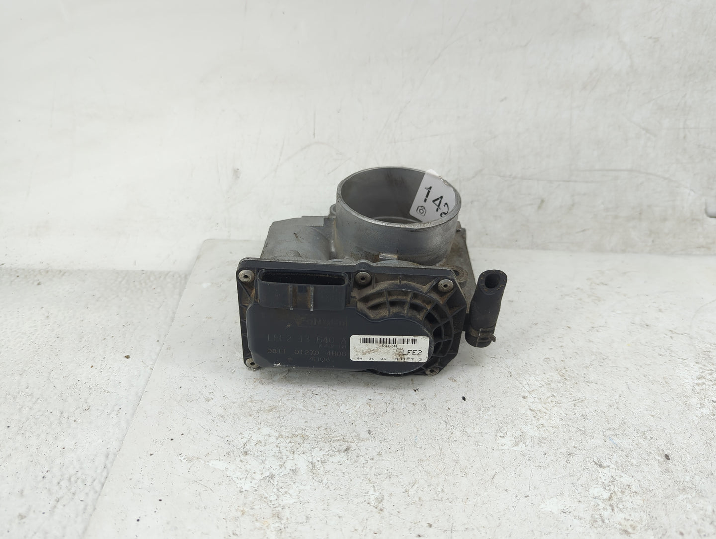 2006 Mazda Miata Throttle Body P/N:LFE2 13 640 A Fits Fits 2007 2008 2009 2010 2011 2012 2013 2014 2015 OEM Used Auto Parts 