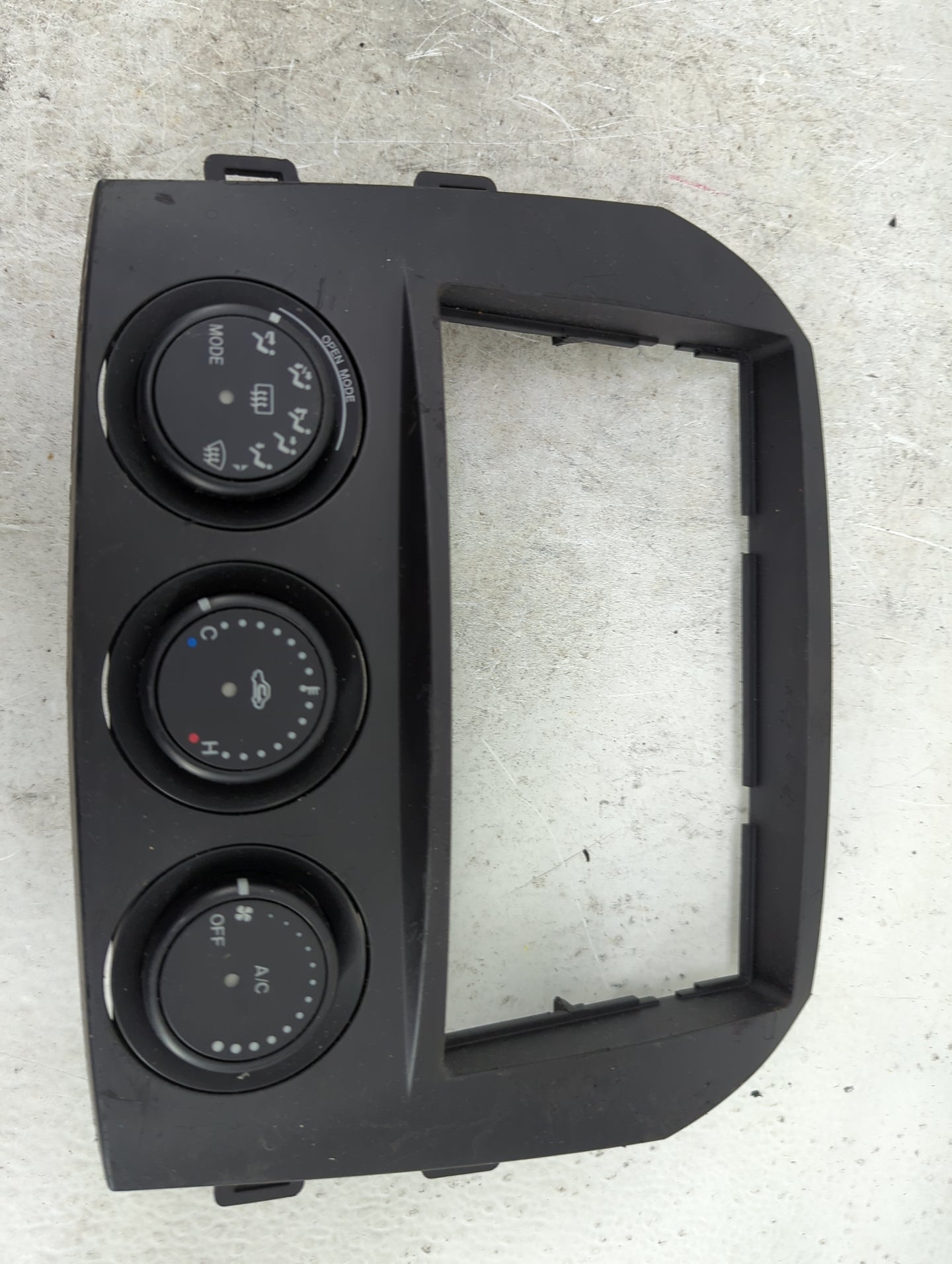 2006 Mazda Miata Climate Control Module Temperature AC/Heater Replacement Fits Fits 2007 2008 OEM Used Auto Parts - Oemuseda