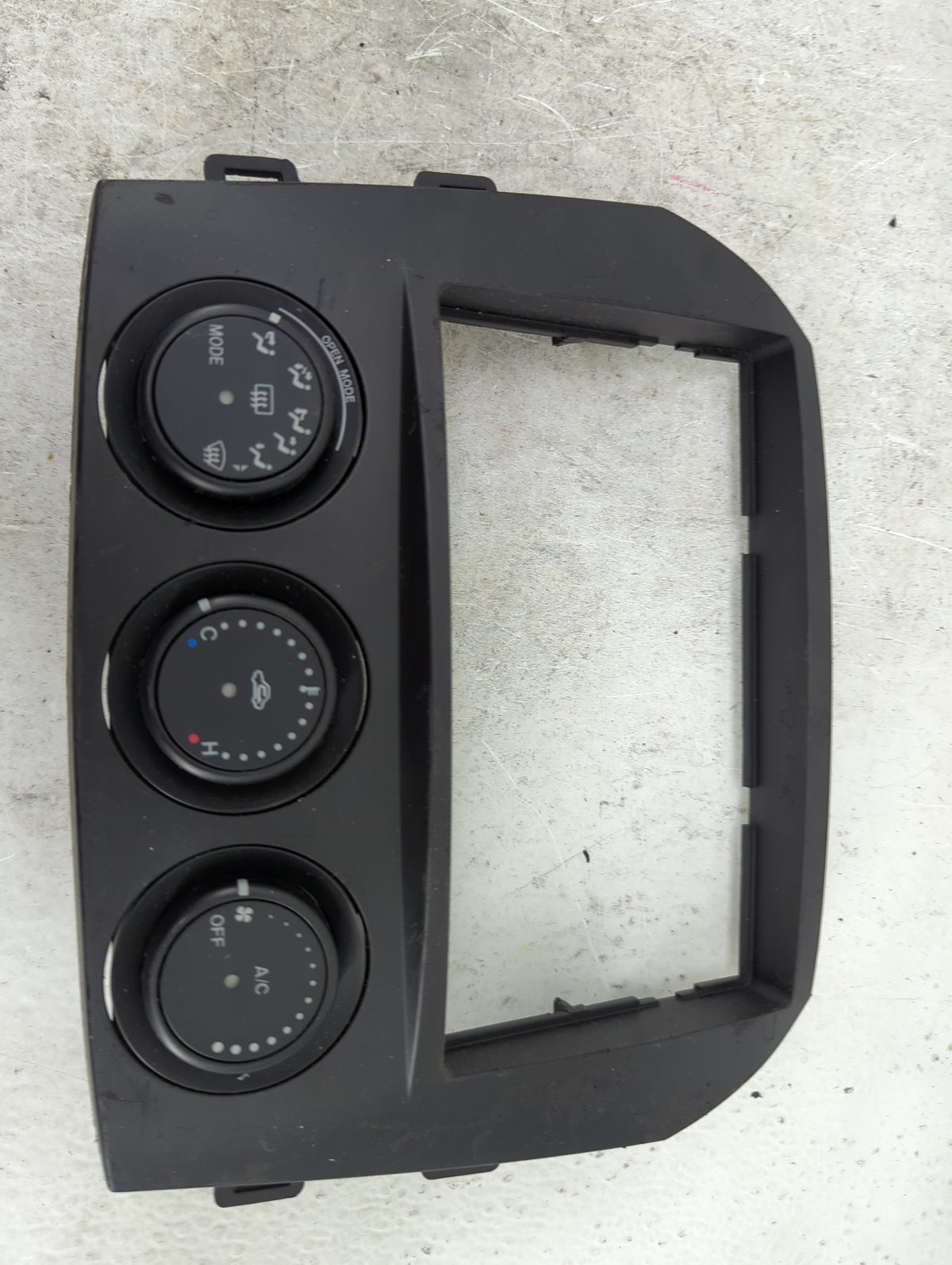 2006 Mazda Miata Climate Control Module Temperature AC/Heater Replacement Fits Fits 2007 2008 OEM Used Auto Parts - Oemuseda