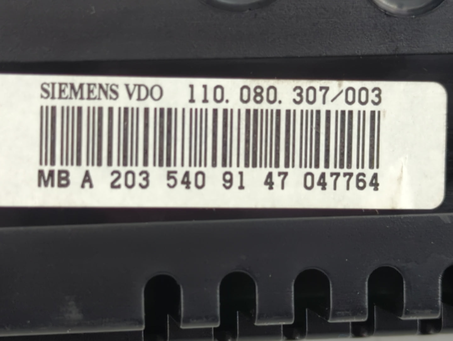 2006 Mercedes-Benz C230 Instrument Cluster Speedometer Gauges P/N:MB A 203 540 91 47 047764 Fits OEM Used Auto Parts - Oemus