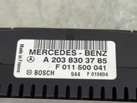 2006-2007 Mercedes-Benz C230 Climate Control Module Temperature AC/Heater Replacement P/N:A 203 830 37 85 Fits Fits 2006 200