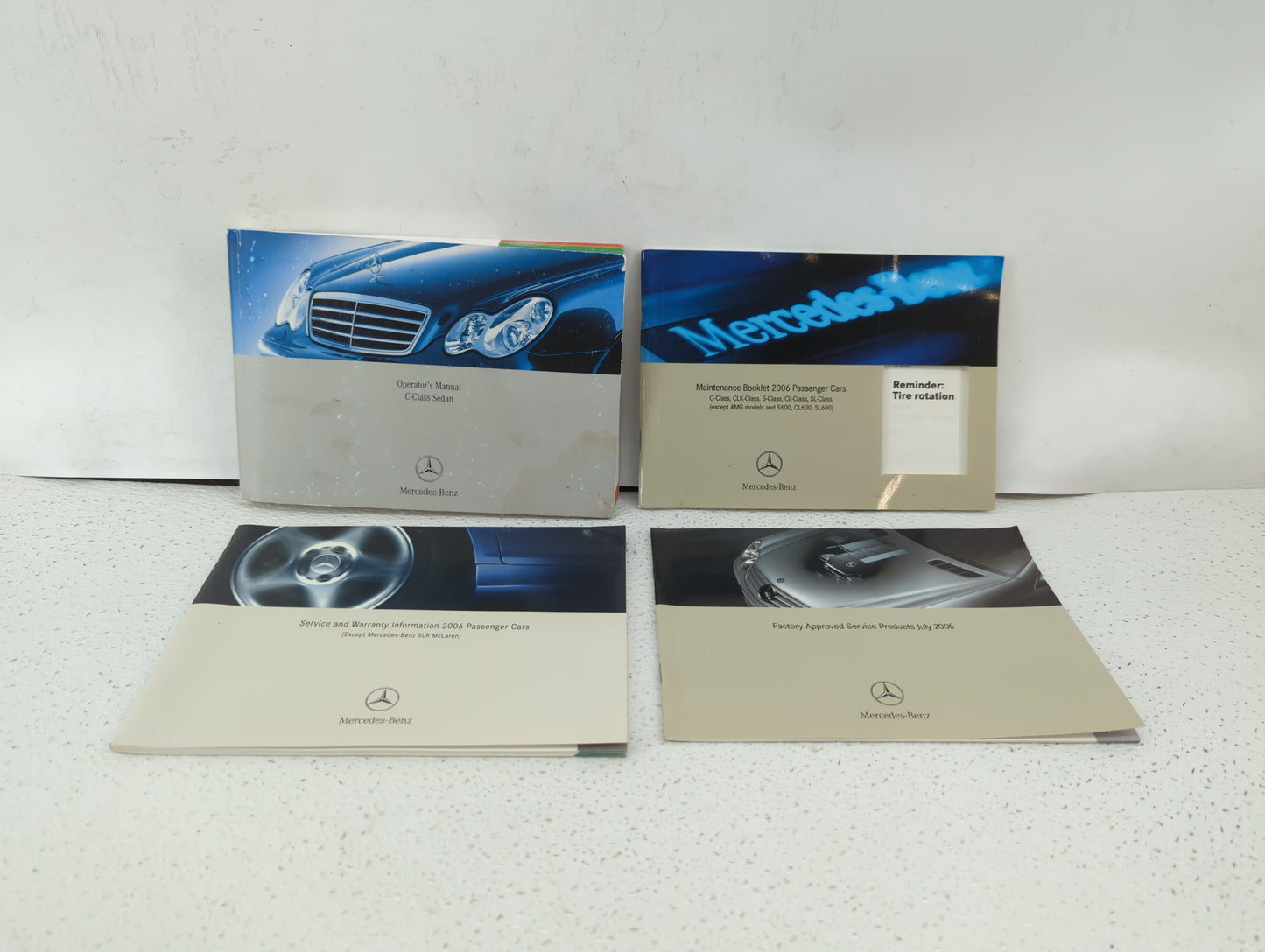 2006 Mercedes-Benz C250 Owners Manual Book Guide OEM Used Auto Parts - Oemusedautoparts1.com