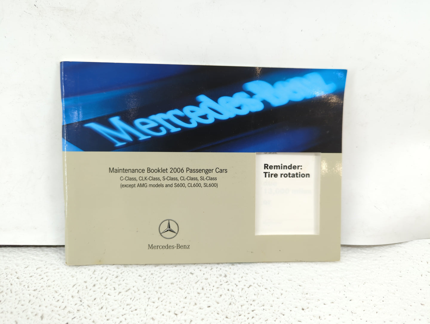 2006 Mercedes-Benz C250 Owners Manual Book Guide OEM Used Auto Parts - Oemusedautoparts1.com