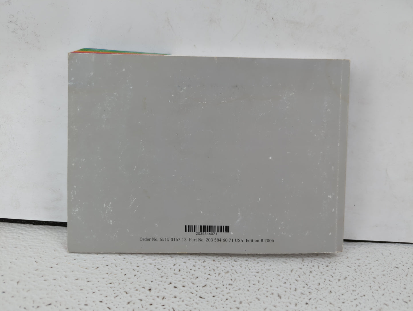 2006 Mercedes-Benz C250 Owners Manual Book Guide OEM Used Auto Parts - Oemusedautoparts1.com