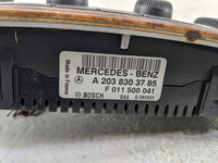2006 Mercedes-Benz Clk280 Climate Control Module Temperature AC/Heater Replacement P/N:F 011 500 041 A 203 830 37 85 Fits OE