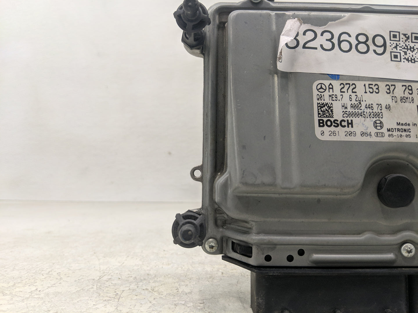 2006 Mercedes-Benz Clk350 PCM Engine Control Computer ECU ECM PCU OEM P/N:A 272 153 37 79 0 261 209 064 Fits Fits 2003 2004 
