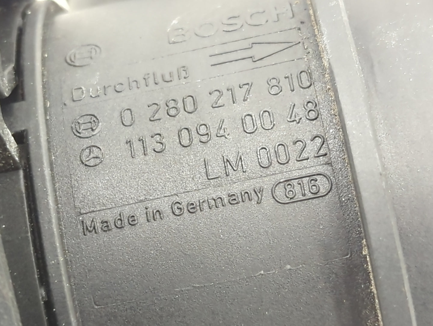 2006-2006 Mercedes-benz Cls500 Mass Air Flow Meter Maf - Oemusedautoparts1.com
