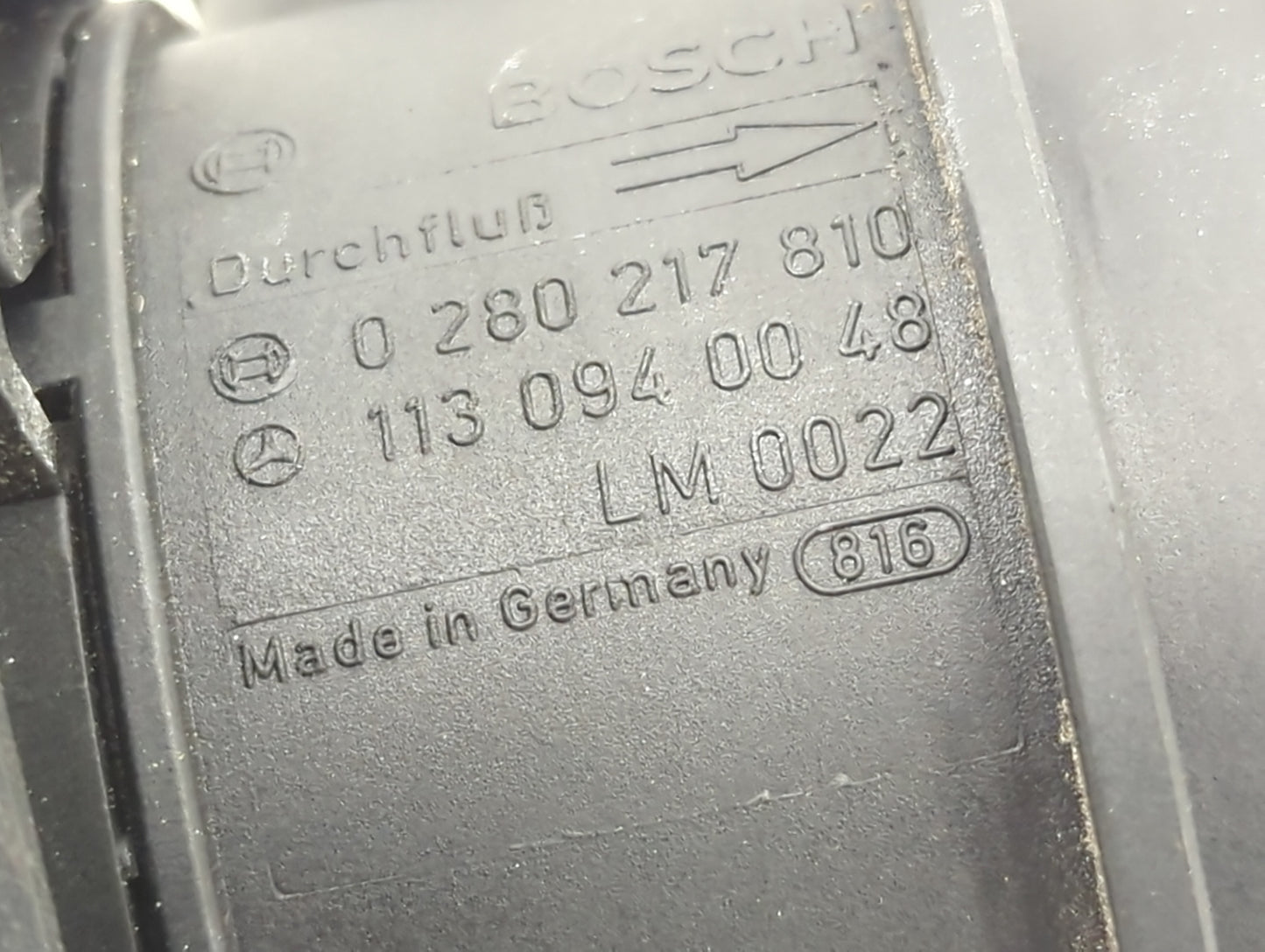 2006-2006 Mercedes-benz Cls500 Mass Air Flow Meter Maf - Oemusedautoparts1.com