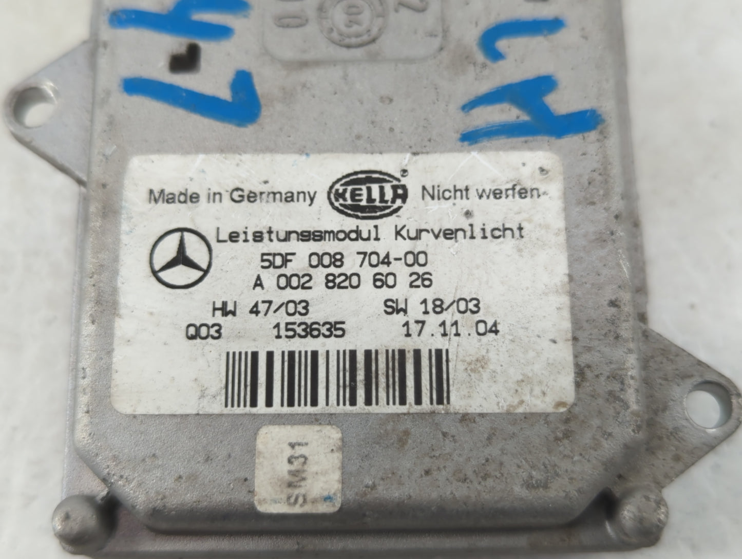 2006-2006 Mercedes-benz Cls500 Headlight Ballast Head Light - Oemusedautoparts1.com