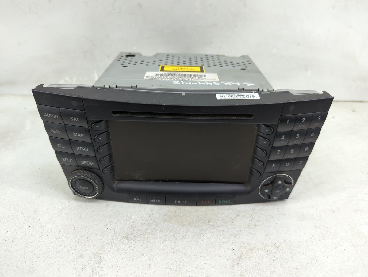 2006 Mercedes-Benz E-Class Radio AM FM Cd Player Receiver Replacement P/N:A2118703294 01652559 Fits Fits 2005 2007 2008 OEM 