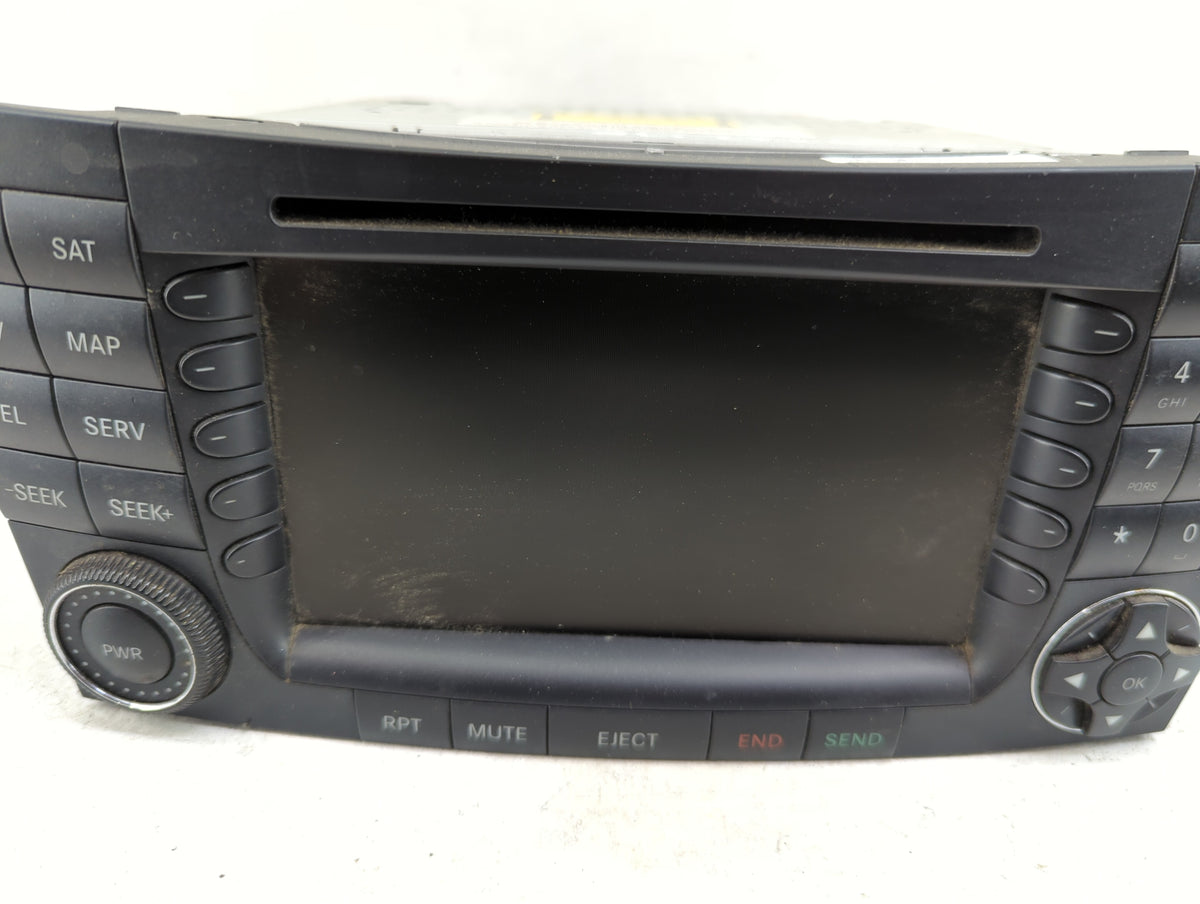 2006 Mercedes-Benz E-Class Radio AM FM Cd Player Receiver Replacement P/N:A2118703294 01652559 Fits Fits 2005 2007 2008 OEM 