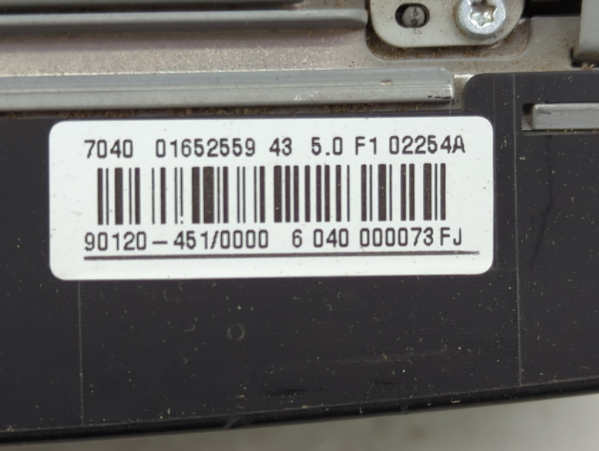 2006 Mercedes-Benz E-Class Radio AM FM Cd Player Receiver Replacement P/N:A2118703294 01652559 Fits Fits 2005 2007 2008 OEM 