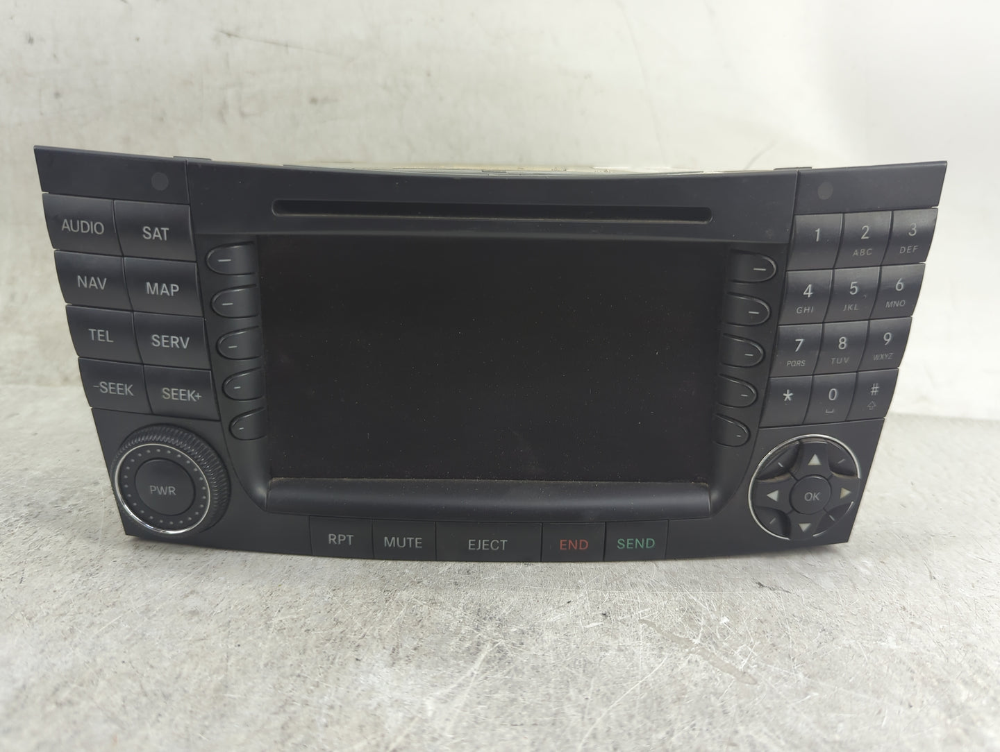 2006 Mercedes-Benz E-Class Radio AM FM Cd Player Receiver Replacement P/N:BE7040 A2118203097, 01652559 Fits Fits 2005 2007 2