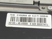 2006 Mercedes-Benz E-Class Radio AM FM Cd Player Receiver Replacement P/N:BE7040 A2118203097, 01652559 Fits Fits 2005 2007 2