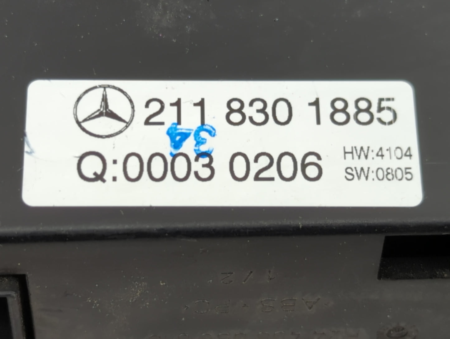 2006 Mercedes-Benz E-Class Climate Control Module Temperature AC/Heater Replacement P/N:2118301885 H24 140 026 010 Fits Fits