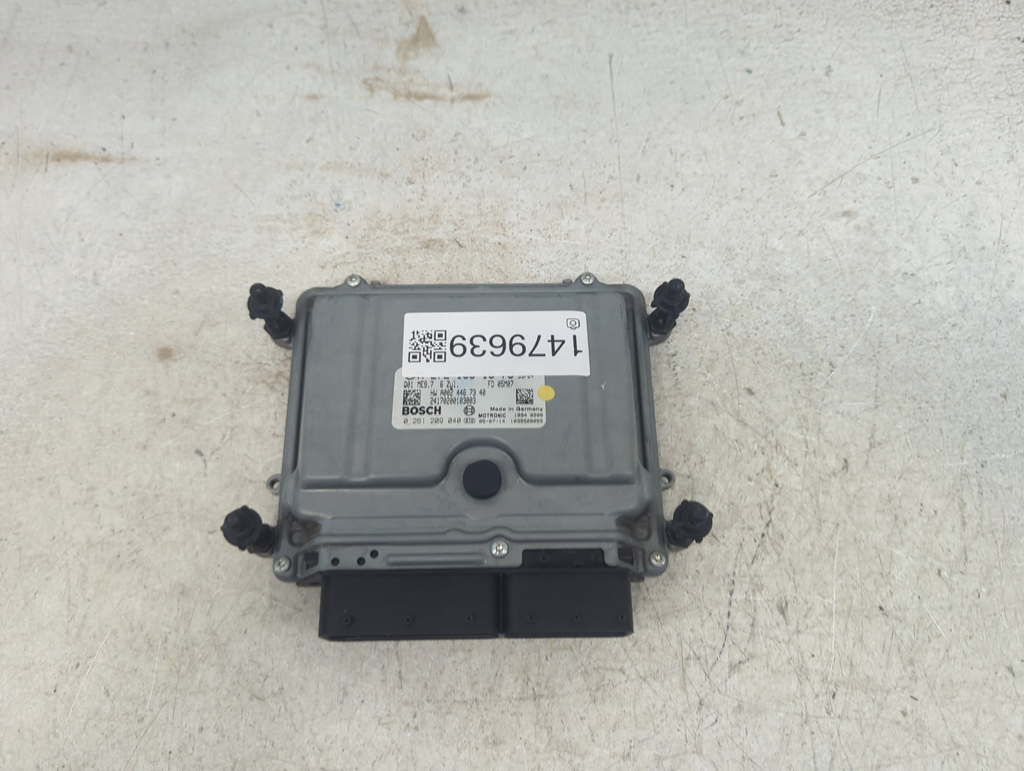 2006 Mercedes-Benz E-Class PCM Engine Control Computer ECU ECM PCU OEM P/N:A0021032740 0261209040, A0024467340 Fits OEM Used
