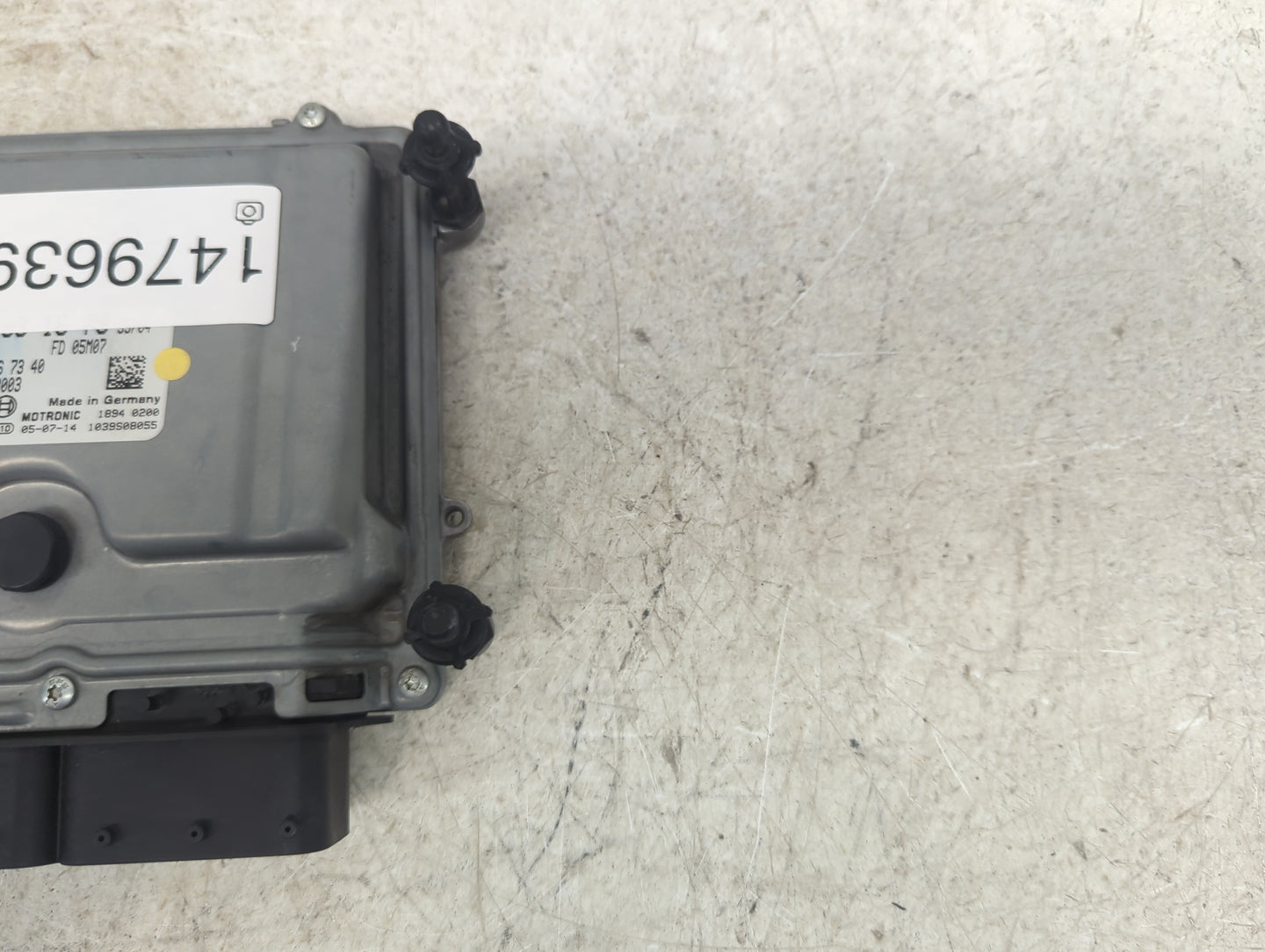 2006 Mercedes-Benz E-Class PCM Engine Control Computer ECU ECM PCU OEM P/N:A0021032740 0261209040, A0024467340 Fits OEM Used