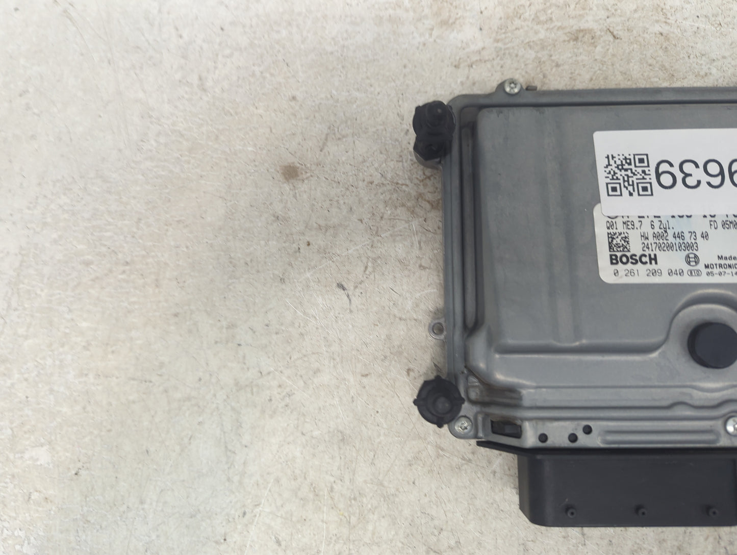 2006 Mercedes-Benz E-Class PCM Engine Control Computer ECU ECM PCU OEM P/N:A0021032740 0261209040, A0024467340 Fits OEM Used