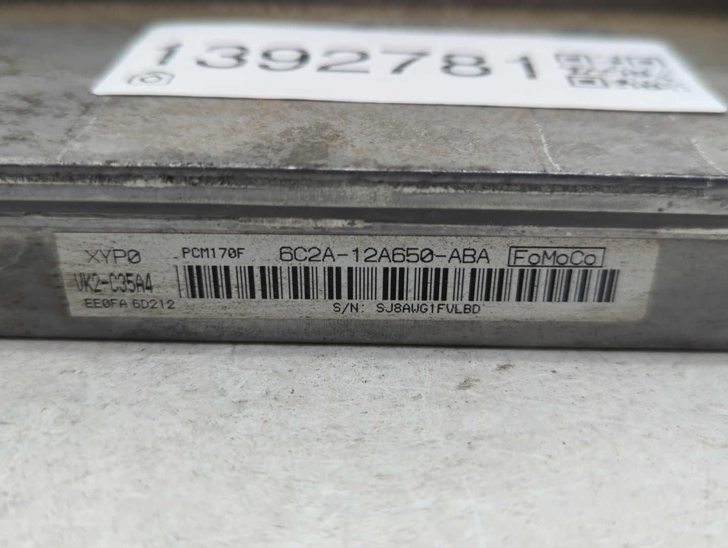 2006 Mercedes-Benz E350 PCM Engine Control Computer ECU ECM PCU OEM P/N:6C2A-12A650-ABA Fits OEM Used Auto Parts - Oemusedau