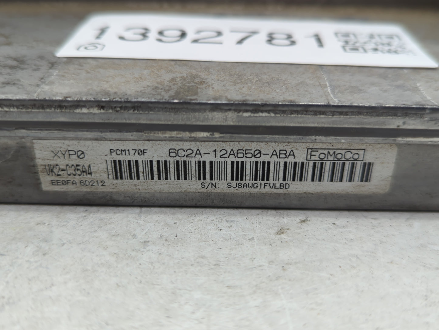 2006 Mercedes-Benz E350 PCM Engine Control Computer ECU ECM PCU OEM P/N:6C2A-12A650-ABA Fits OEM Used Auto Parts - Oemusedau