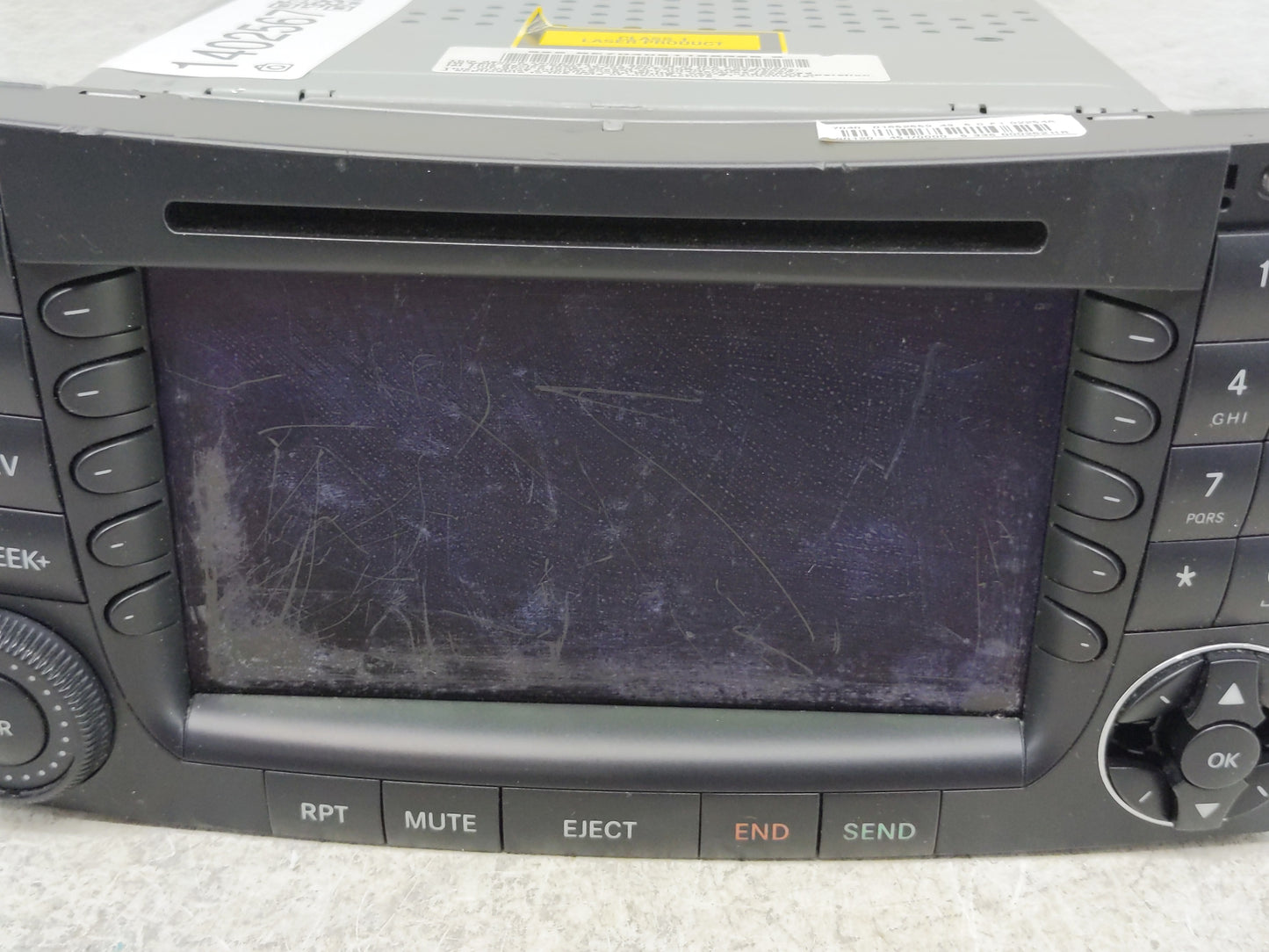 2006-2007 Mercedes-Benz E350 Radio AM FM Cd Player Receiver Replacement P/N:A 211 820 27 97 Fits Fits 2005 2006 2007 OEM Use