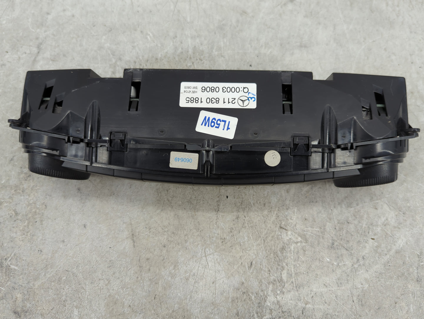 2006-2007 Mercedes-Benz E350 Climate Control Module Temperature AC/Heater Replacement P/N:211 830 1885 Fits Fits 2006 2007 O