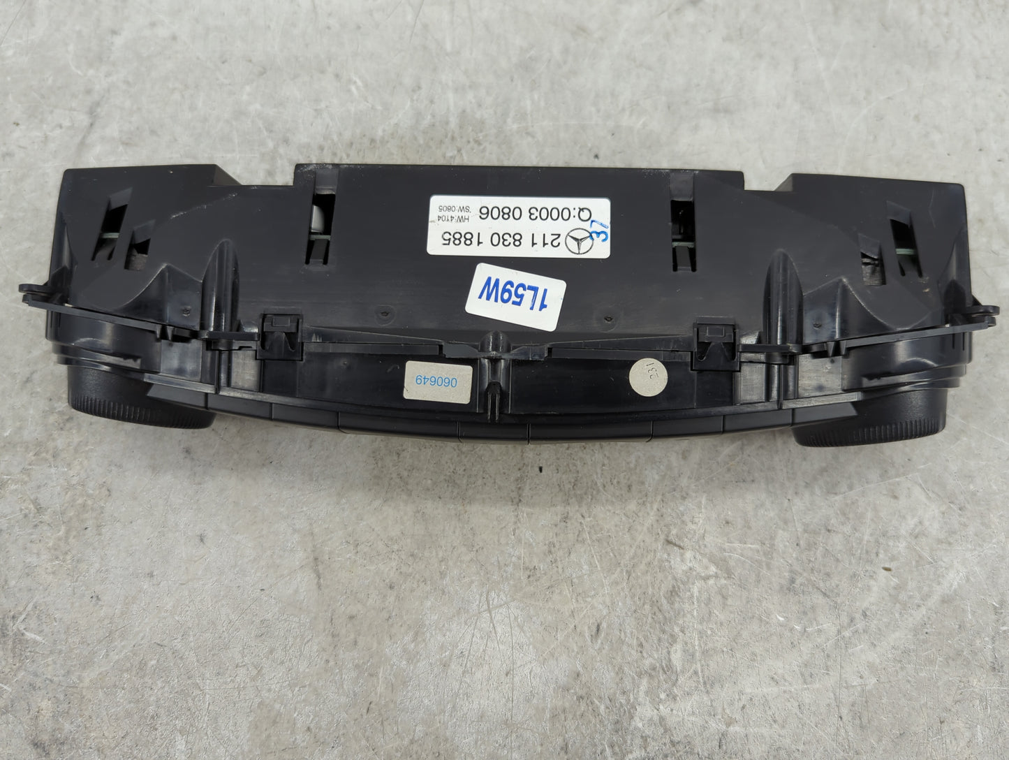 2006-2007 Mercedes-Benz E350 Climate Control Module Temperature AC/Heater Replacement P/N:211 830 1885 Fits Fits 2006 2007 O