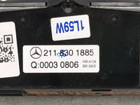 2006-2007 Mercedes-Benz E350 Climate Control Module Temperature AC/Heater Replacement P/N:211 830 1885 Fits Fits 2006 2007 O